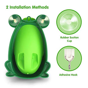 Soraco Frog Potty Training Urinal for Toddler Boys Toilet with Aiming Target